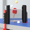 Portable Table Tennis Practice Net & Catch Net for Self-Training Table Tennis Practice 2ea