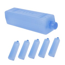 WOONEKY 6pcs Portable Cooler Ice Packs Reusable Freezer Blocks for Lunch Bags Insulated Backpacks and Outdoor Activities Compact Freezer Ice Cases for Reliable Cooling Performance