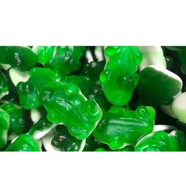 Bayside Candy Gummy Collection - Gummi Collection Gummy Green Frogs (1, Pounds)