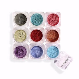 bellapierre Shimmer Powder 9 Stack | Paraben Free Eyeshadow | Vegan & Cruelty Free Eye Makeup - 9 Count - Fabulous