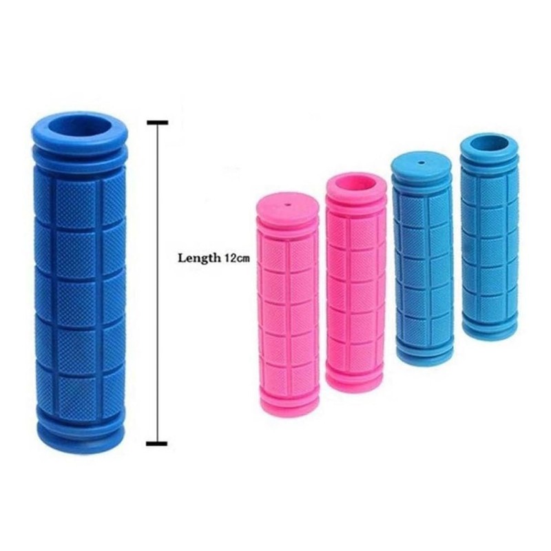 Generic Pink Bicycle Handlebar Grips, Anti-Slip Rubber Cycling Handle Grip,