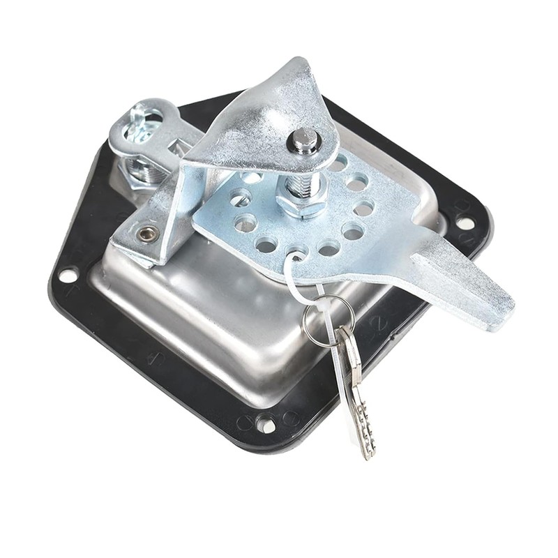 1-Pack Trailer Door Latch Rv Door Tool Box Lock T-Handle