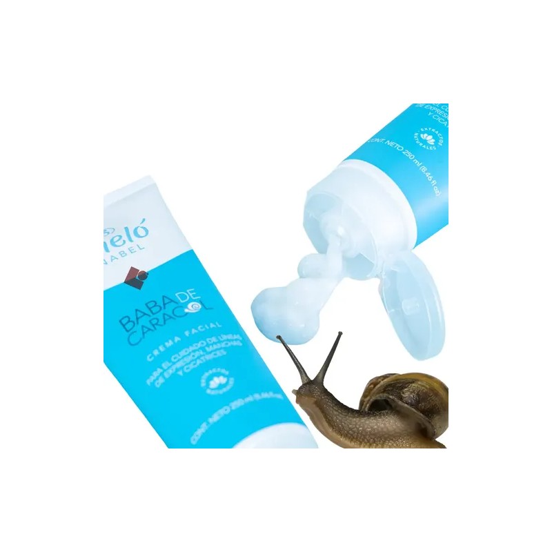 Crema Facial De Baba De Caracol Facial Sheló Nabel 250