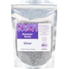 DecoPac Shimmer Rocks, Silver Sugar Candy Decorations For Cakes, Toppings,