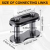 PAGOW 15pcs 40 Roller Chain Connecting Links, Master Connector Link,