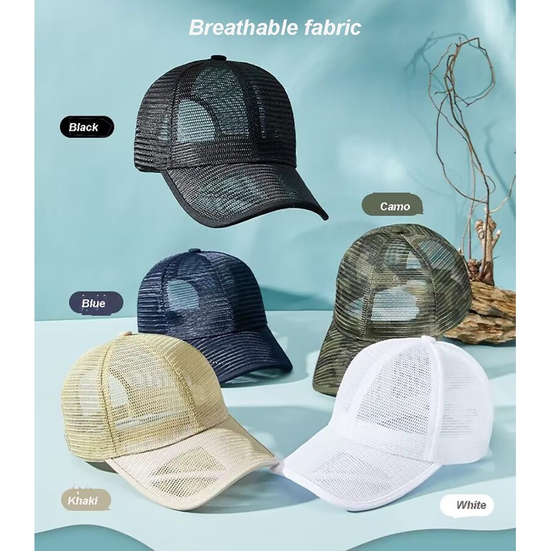 LOJAX Mesh Cap, Men's, Large Size, 23.6 - 24.8 inches