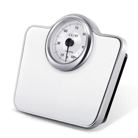 아날로그 저울 체중계 헬스장 건강 바늘 기계식 측정 정밀 Analog Weight Scale Health Club Precision Mechanical Measurement Needle [Vintage White]
