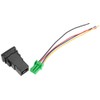 Interruptor de Botón Pulsador, 12V Interruptor de Botón Pulsador de