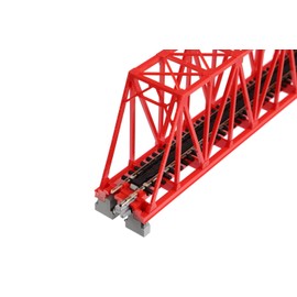 N 248mm 9-3/4" Truss Bridge, Red