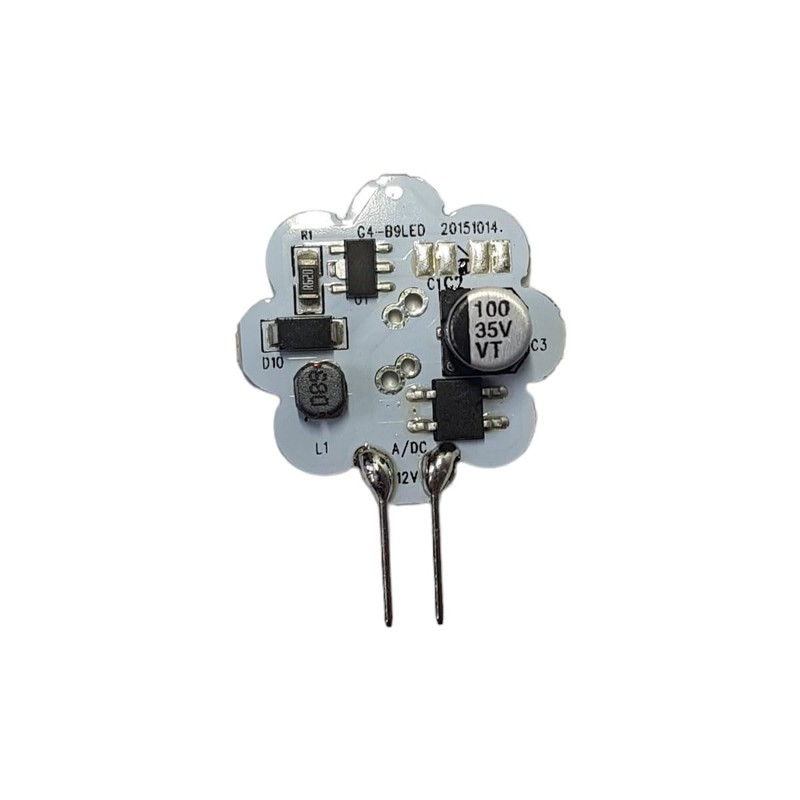 PB-Versand 3x G4 LED 2W Dimmable 12V AC/DC 9x5630 SMD