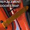 2 Pcs Door Limiting Straps, Heavy Duty Auto Door Check