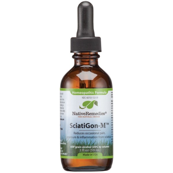 Native Remedies SciatiGon Medicine - 2 Fluid Ounce