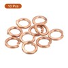 QUARKZMAN Pack of 10 spring washers, M8 gap locking rings,