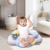 4-in-1 Tummy Time Seated Support & Nursing Pillow Detachable, All