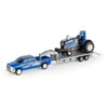 Agriculture 1/64 New Holland Blue Barracuda Pulling Tractor with Pickup