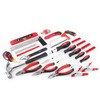 Apollo Tools 71 Piece Complete Household Tool Set with Clamp,