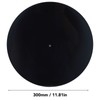 Turntable Mat Acrylic Anti Static Noise Reduction Turntable Slipmat for