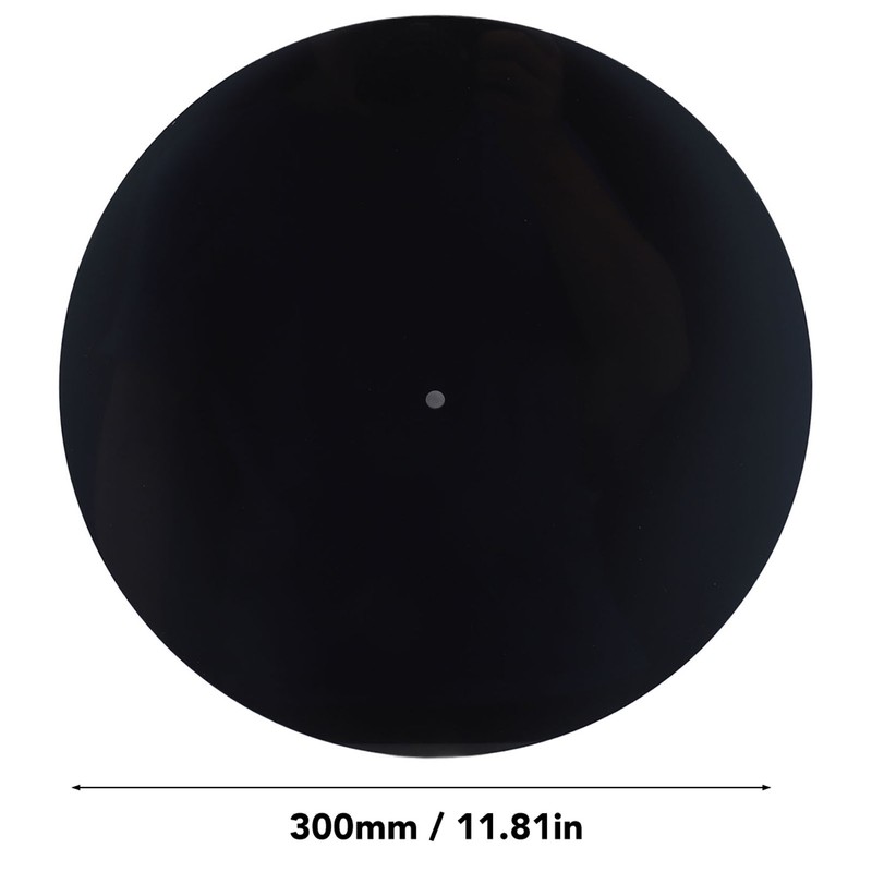 Turntable Mat Acrylic Anti Static Noise Reduction Turntable Slipmat for