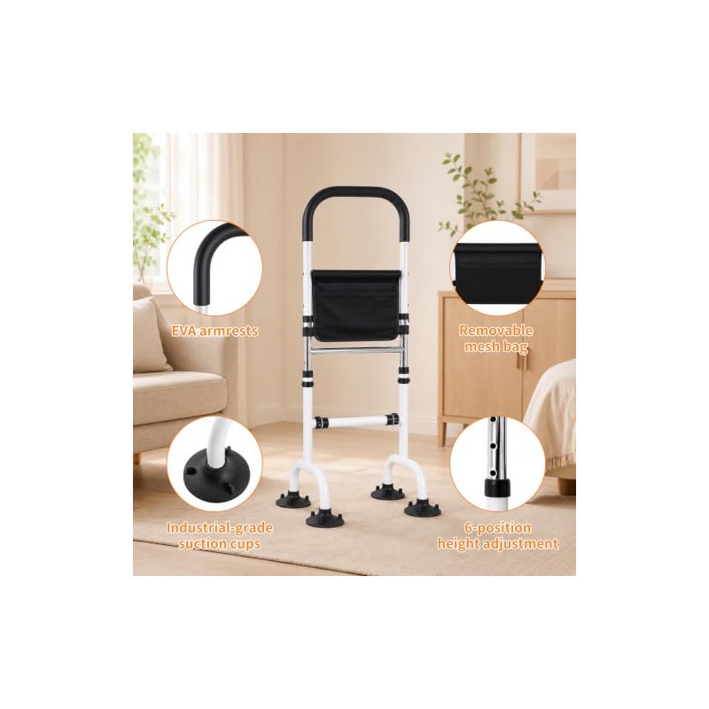 Standing Aid for Seniors, Adjustable Height Walking Aids for the