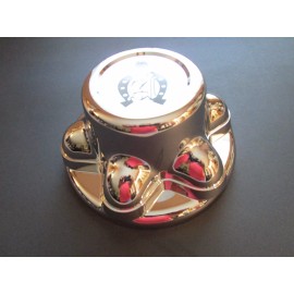 Adam 6 Lug 5.5" Bolt Circle Trailer Chrome Center Hub Cap Hubcap