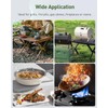 Pawfly Grill Mats for Outdoor Grill, 47cm x 47 cm