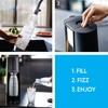 SodaStream Terra Sparkling Water Maker Bundle (Black), with CO2, DWS