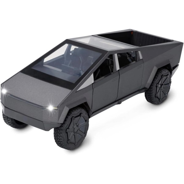 No Brand Toy Trucks for Boys Cyber Truck Model Gray