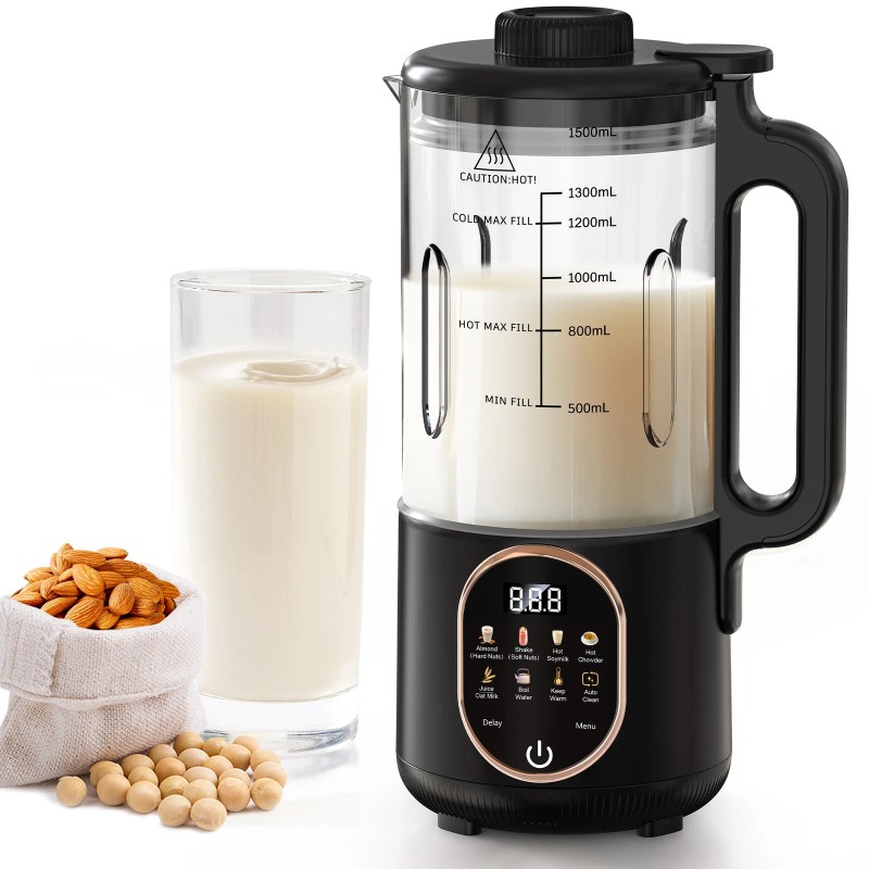Unbranded 50oz Nut Milk Maker, 10 in 1 Auto Nut