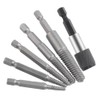 6 Pcs Reverse Tap Set Screw Extractor Set Screw Removal