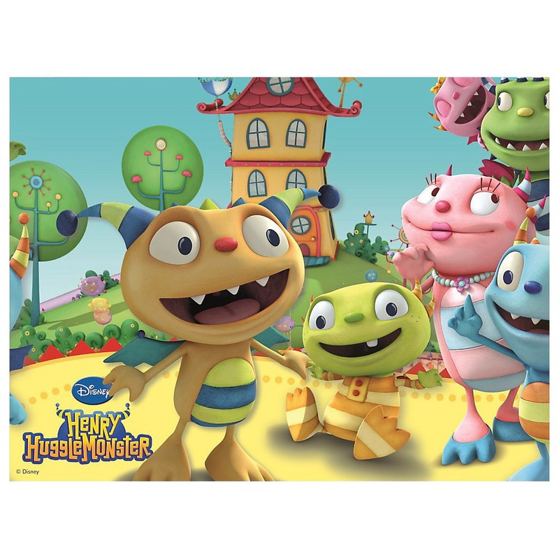 Unique Party 71754 - Plastic Henry Hugglemonster Tablecloth, 1.8m x