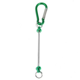 „ÄêP165„Äë5pcs  Alloy Climbing Buckle Shape DIY Decoration:_Green ZK20403.5