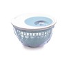 Snips 020478 Plastic Salad Spinner 4 Litre White and Blue