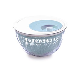 Snips 020478 Plastic Salad Spinner 4 Litre White and Blue