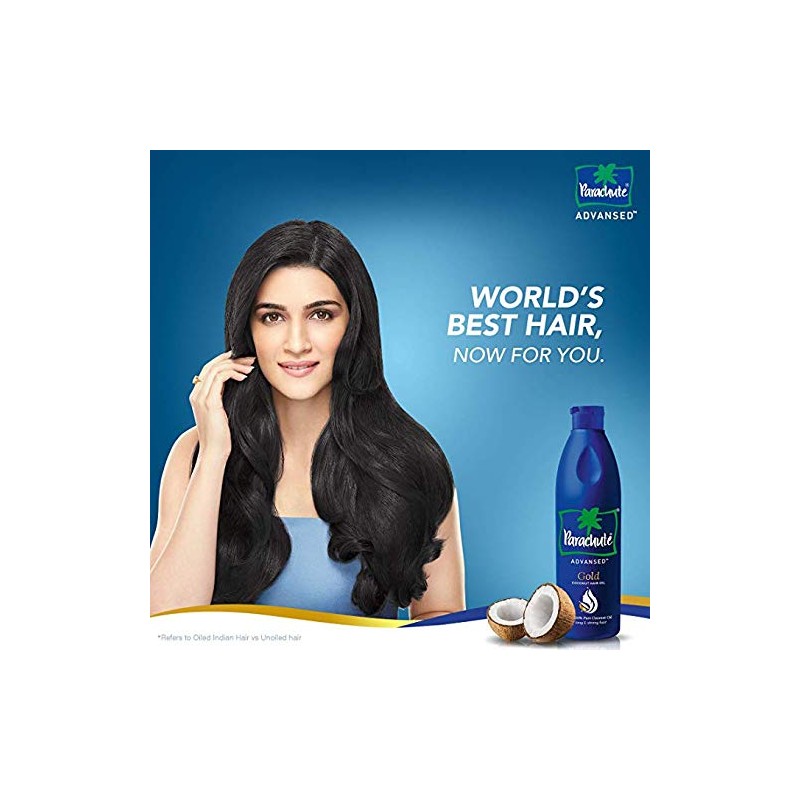 Parachute Advansed Gold Coconut Hair Oil, 280 ml