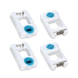 NIIIYTYB 4Pcs Spiral Window Balance Pivot Shoe H 3785 Tilt Window Balance Replacement Parts Vinyl Spring Lock Balancer for Tilt Windows Durable Window Accessories Replacement Balances