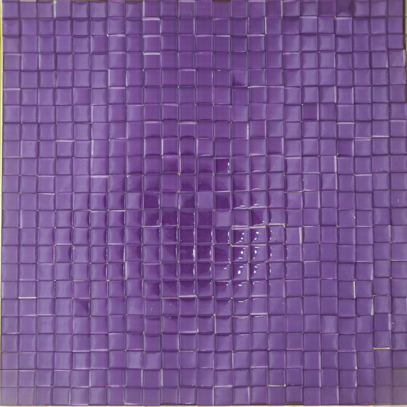 Yuvori 0.5kg Square Crystal Mosaic Tiles 1cm DIY for Bathroom,