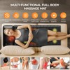Toolzia Shiatsu Full Body Massage Mat with Heat - Detachable