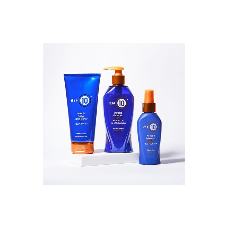 Its A 10 Miracle Shampoo Plus Keratin for Unisex Shampoo