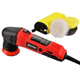 ZOTA Orbital Polisher - 3" Dual Action Mini Polisher Kit with 13.1 ft Cord for Car Detailing
