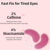 Chameleon Gel Polish Under Eye Patches for Dark Circles: Caffeine