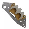 Caltric Front Left Brake Caliper W/ Pads for Polaris Ranger