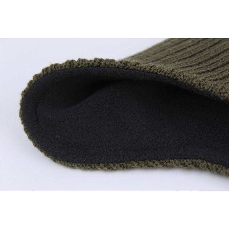 [Connectile] Men's Winter Warm Earmuffs Knit Hat, Outdoor, Cold Protection,