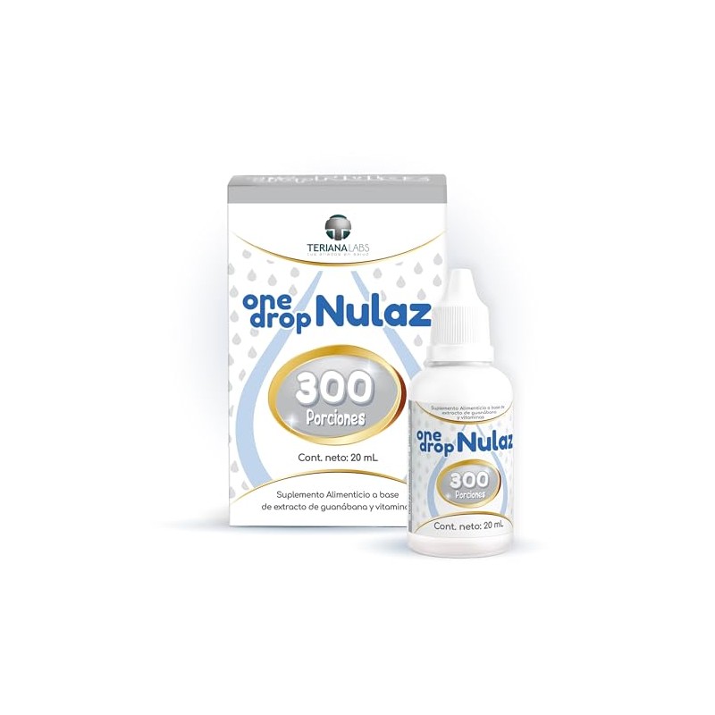 Vitamina ONEDROP NULAZ frasco con 20 mL, 1000 ALU por