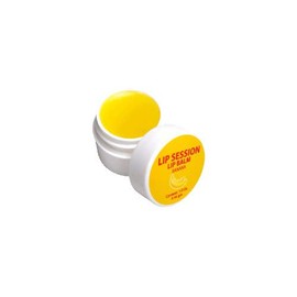 Lip Session Lip Balm (Cold Sores, Dry Chapped Lips & Fever Blisters) Banana Flavor w/Vitamin E .33 Oz. (24)