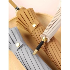 Sombrilla Kit De 5 Sombrillas Plegables Reforzadas De Lujo Vini-piel.