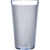 Carlisle 401607 Crystalon Stackable SAN Tumbler, 16.2 oz. Capacity, Clear