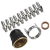 Aswalling 23pcs PT-60-40 PT40 Plasma Cutting Torch Tip 1.0mm 51313