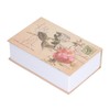 Mini Money Box with Stianless Steel Liner Simulation Book Shaped
