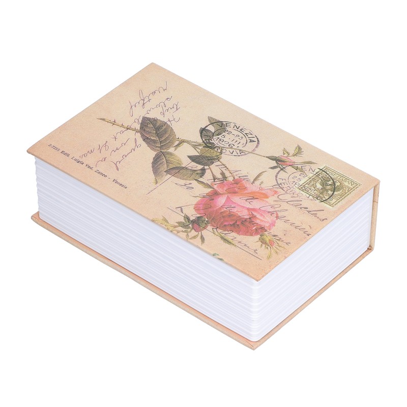 Mini Money Box with Stianless Steel Liner Simulation Book Shaped