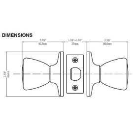 Designers Impressions Salem Design Satin Nickel Entry Door Knob (We Key Lock Orders Alike for Free)